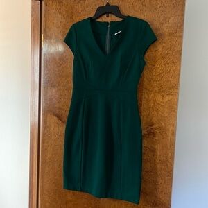Halogen St. Patrick’s Day Green Full Back Zipper Dress   Size 6